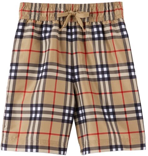 burberry swimming trunks kids|burberry big check swim shorts.